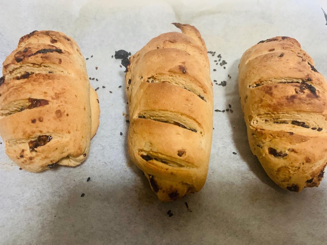 蔓越莓全麦黑糖面包