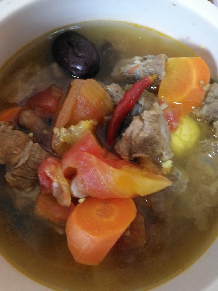 番茄牛肉汤