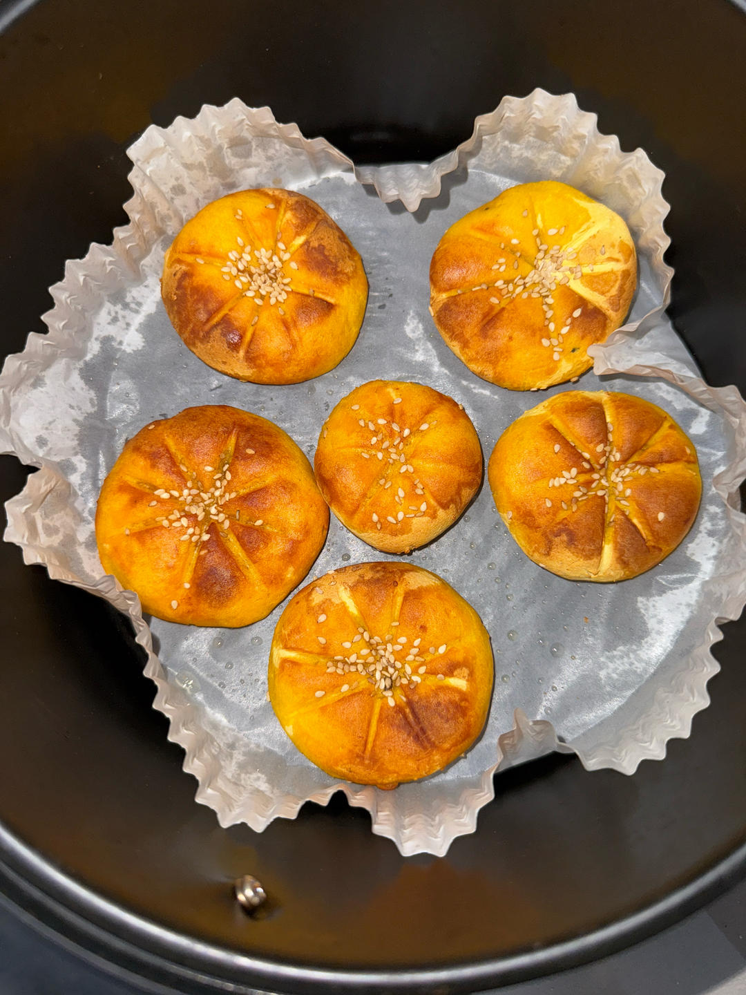 宝宝的零食——少油南瓜饼（空气炸锅版）