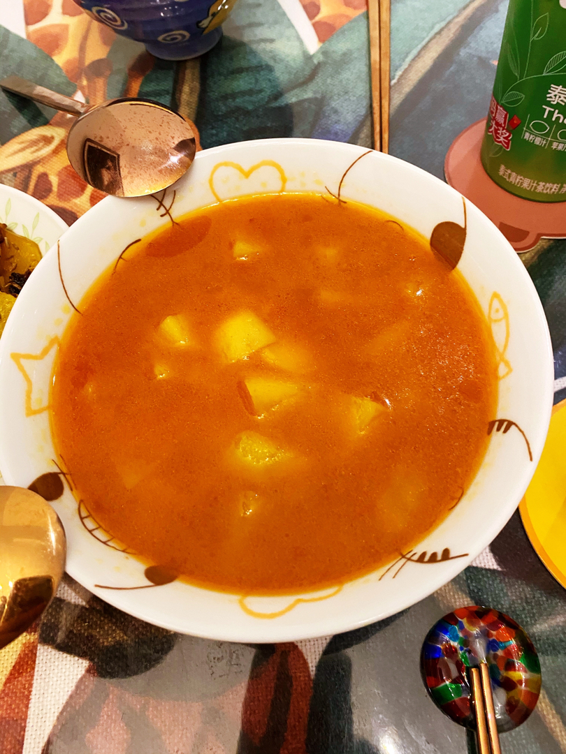 番茄🍅土豆🥔汤|可以代餐的“减肥汤”