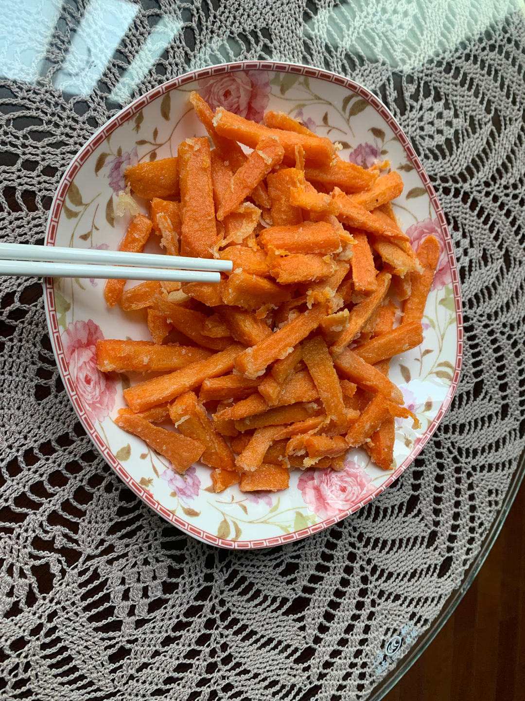 自制炸红薯条（比外边卖的更好吃）