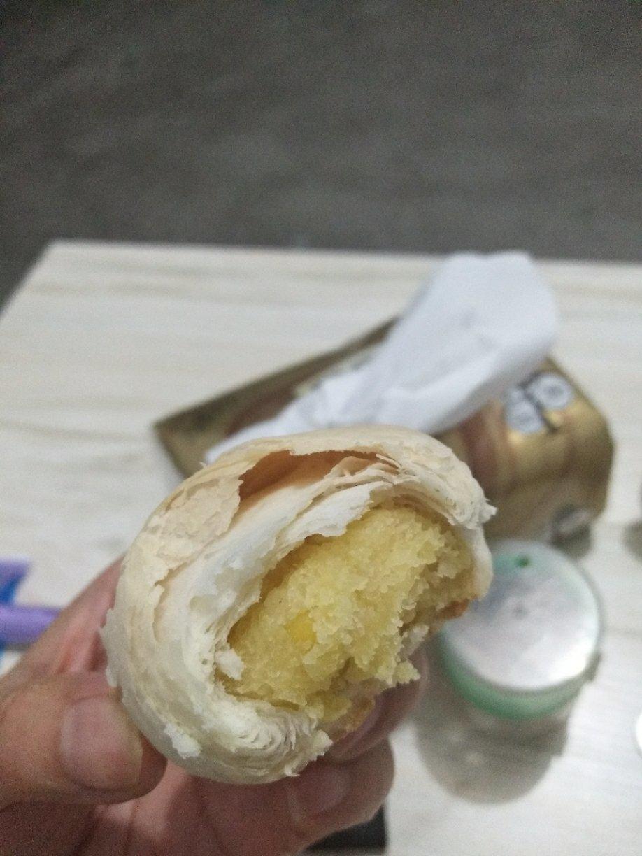 酥皮绿豆饼   酥得掉渣渣