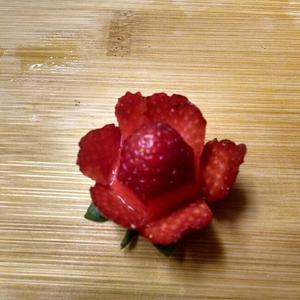 玫瑰草莓x爱心番茄的做法 步骤10