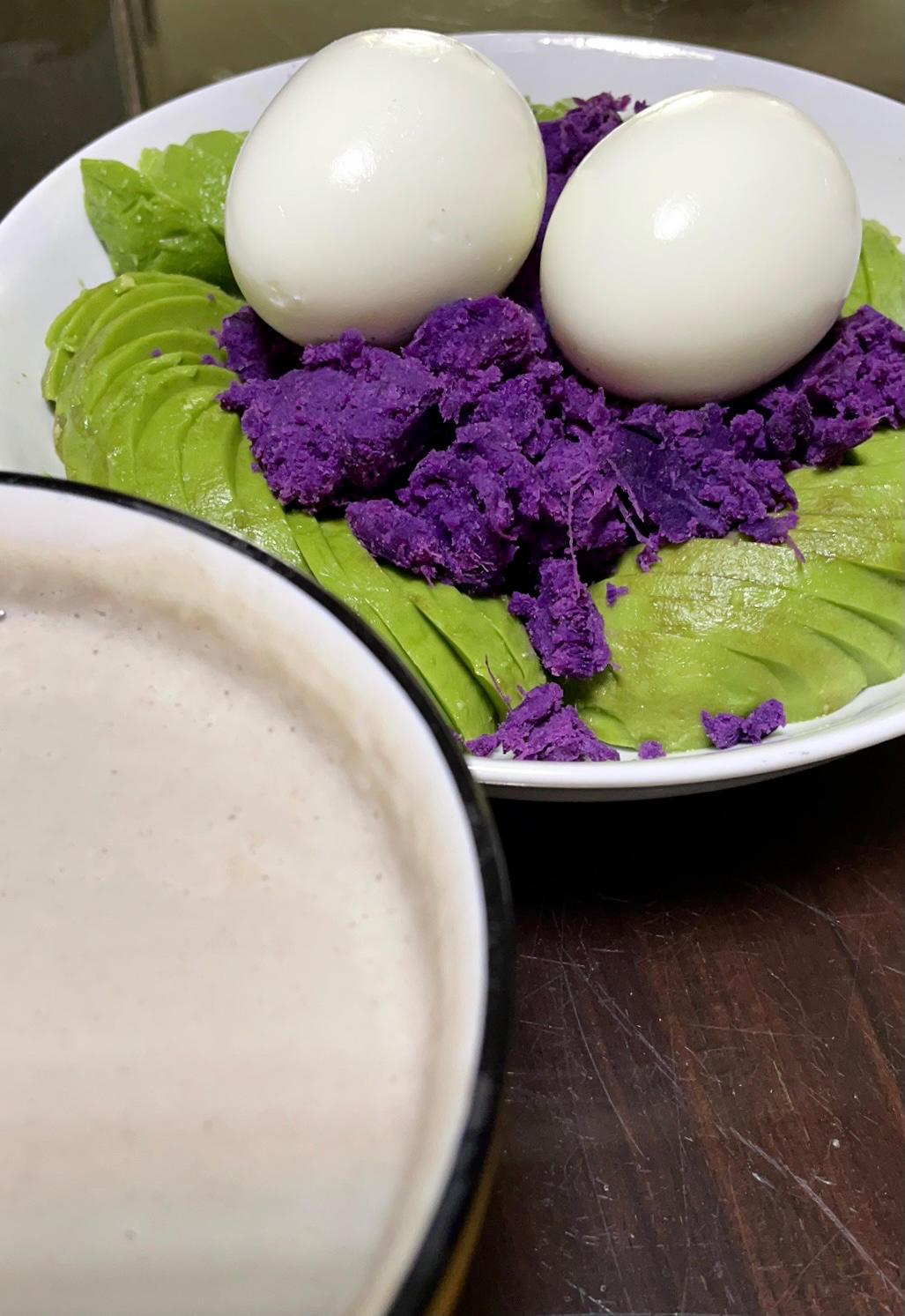 破壁机食谱：秋冬健脾养颜的山药杏仁豆浆——酒水饮品（三十九）