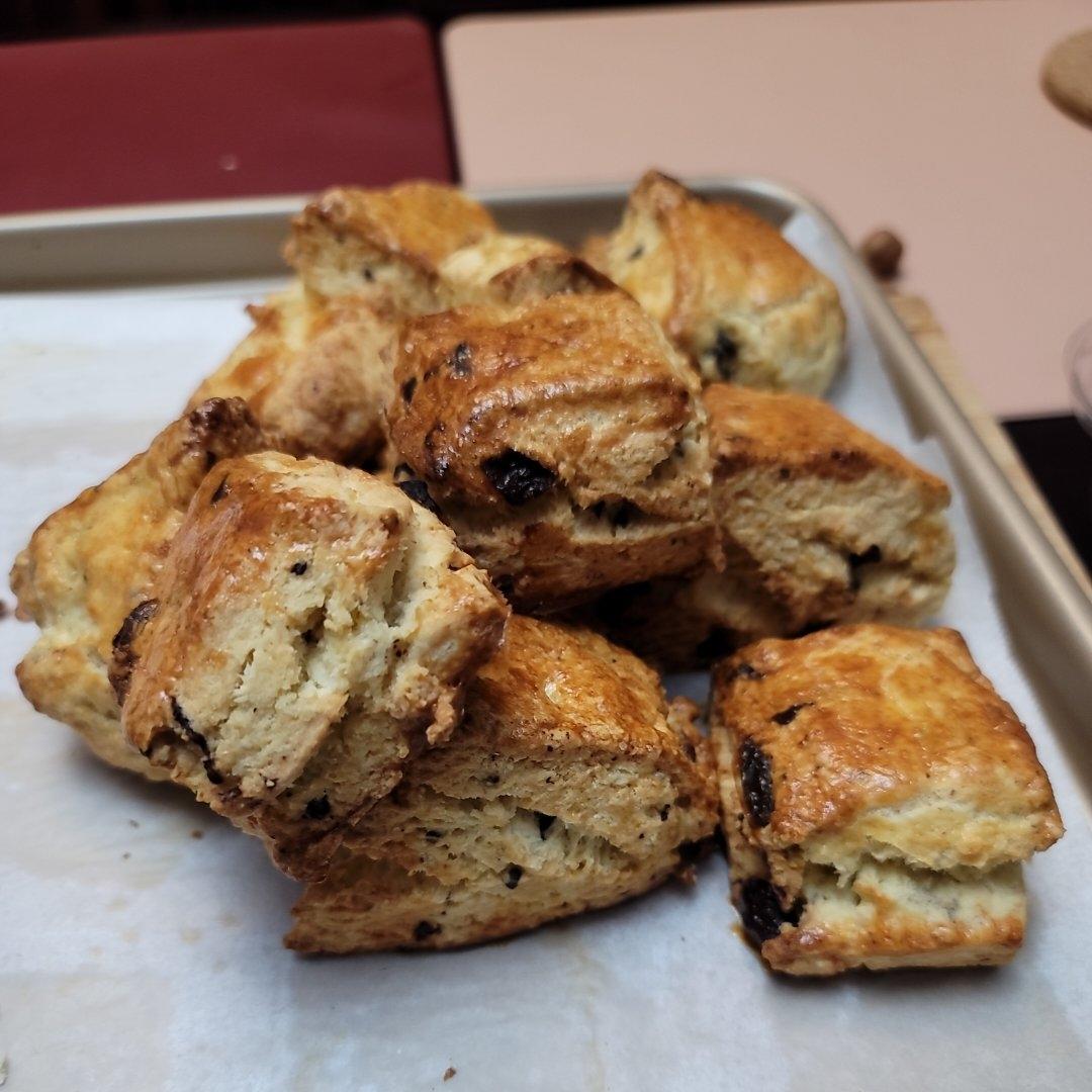 完胜星巴克的超美味酥脆司康 super easy crunched scone