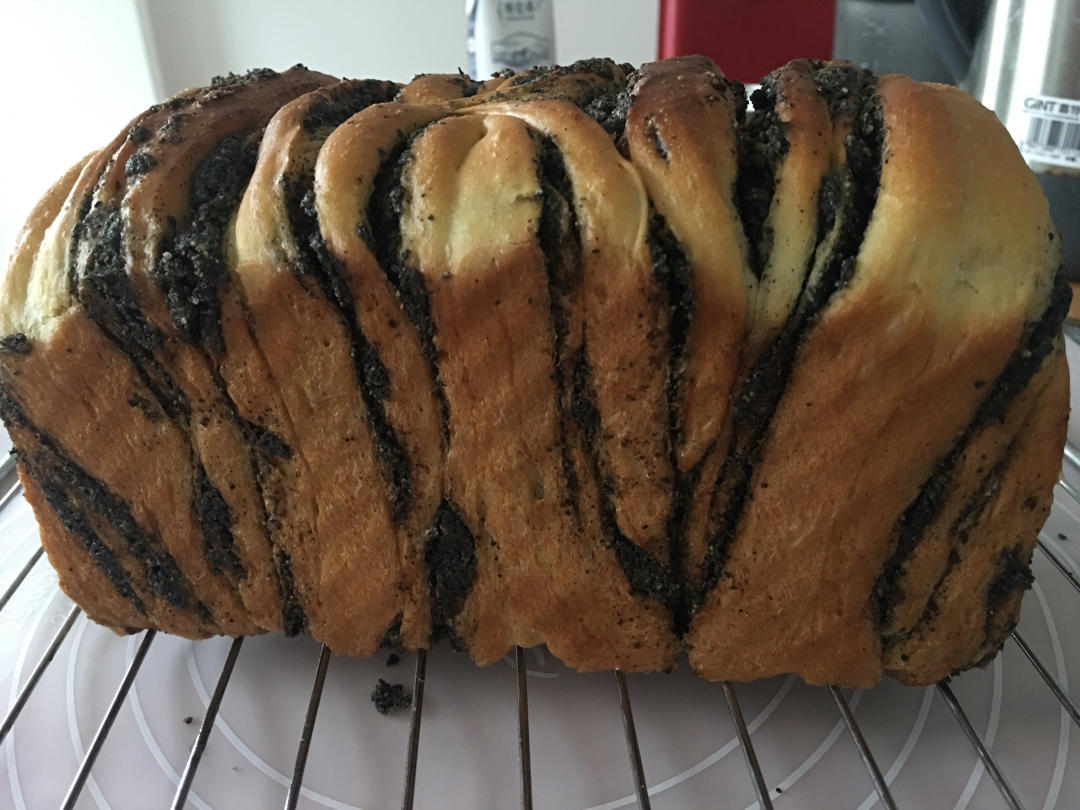 黑芝麻千层土司-小美版