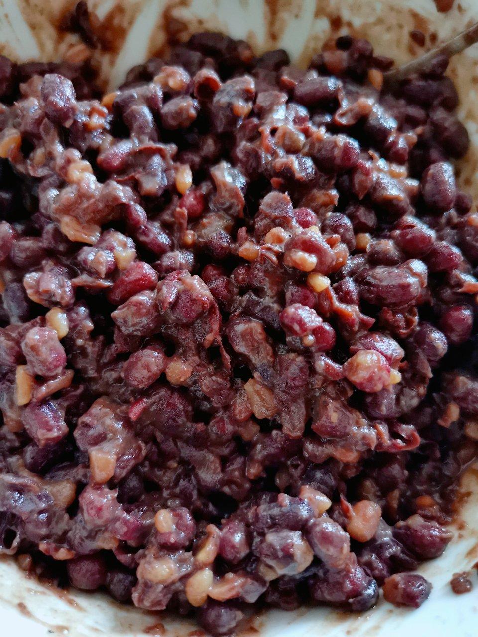 爱吃芒果的微微做的红豆馅有豆豆版