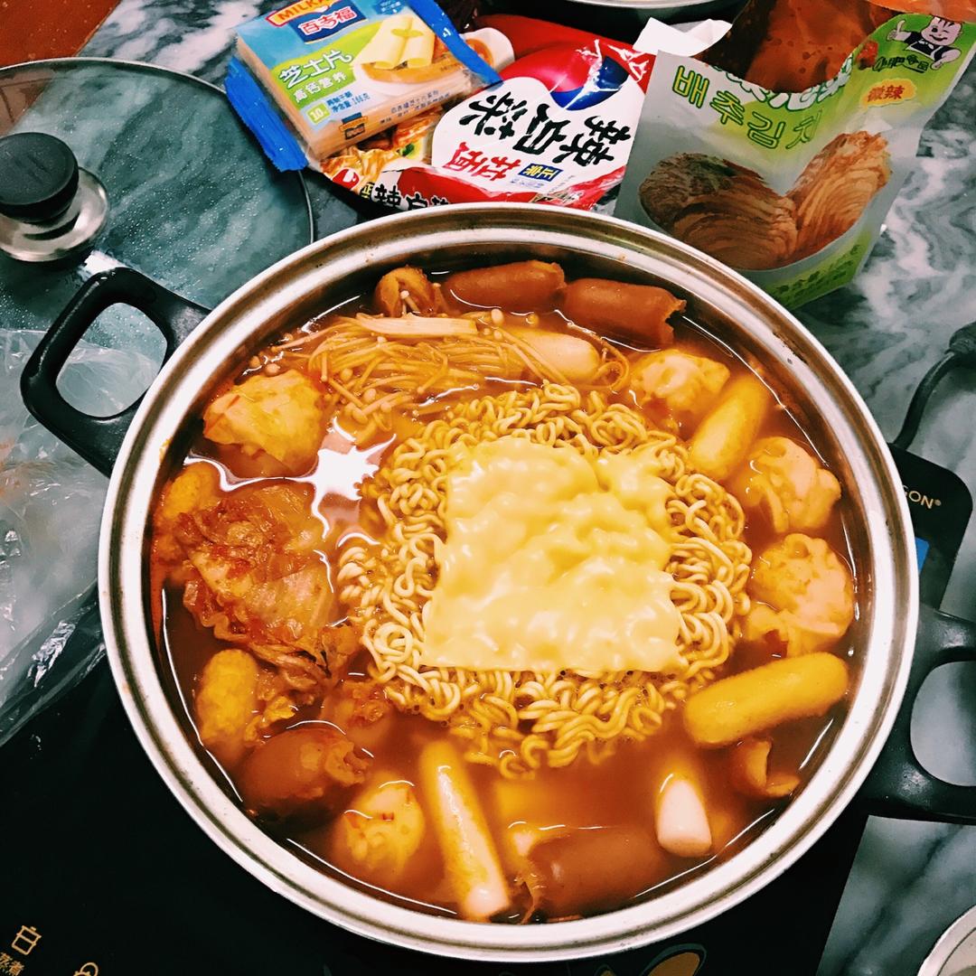 韩国部队锅拉面锅（超好吃）