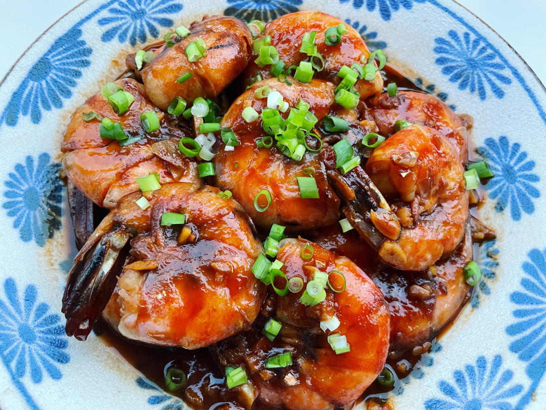 家庭版油焖大虾