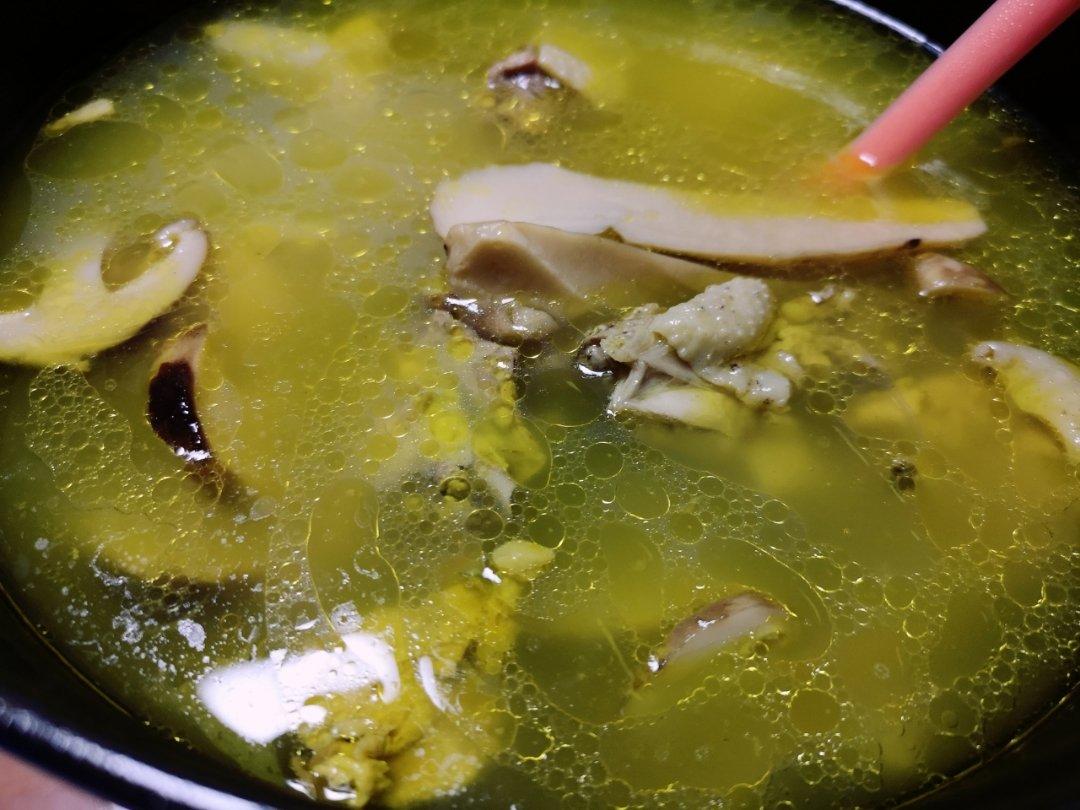 散打美食做的松茸土鸡汤