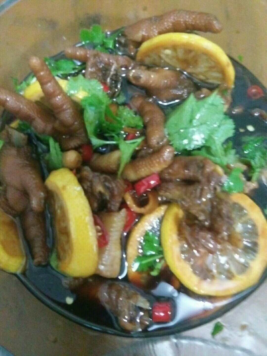 柠檬酸辣凤爪