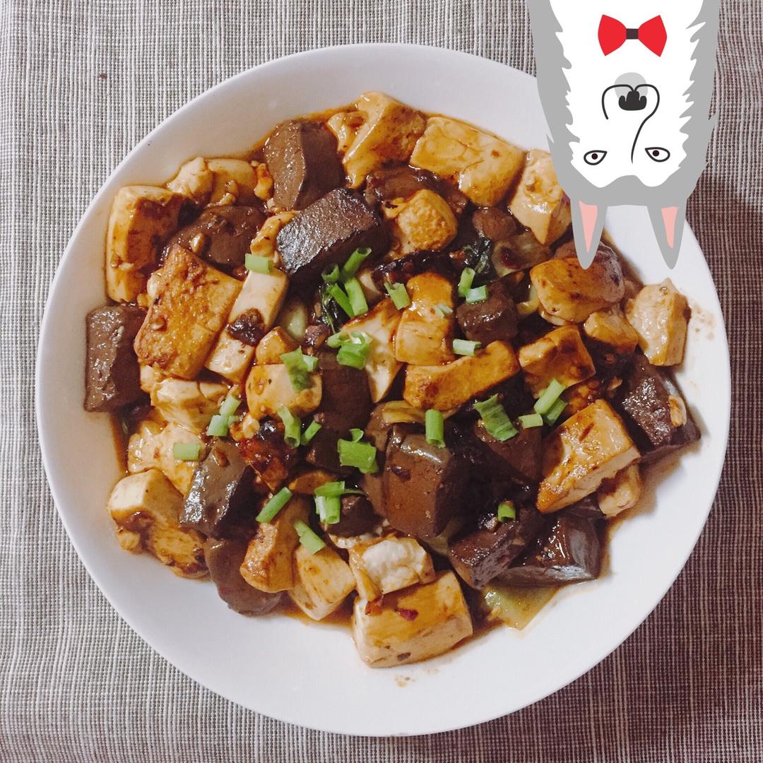 猪血豆腐