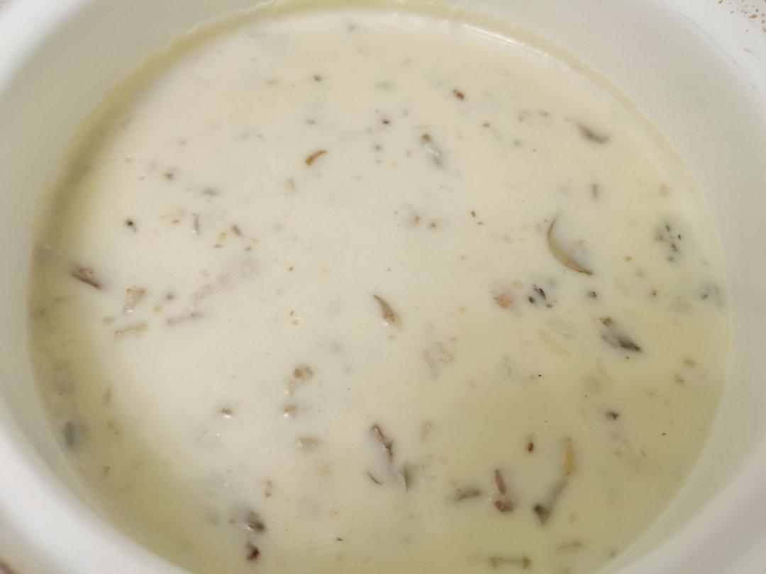 奶油蘑菇汤（完美比例版）