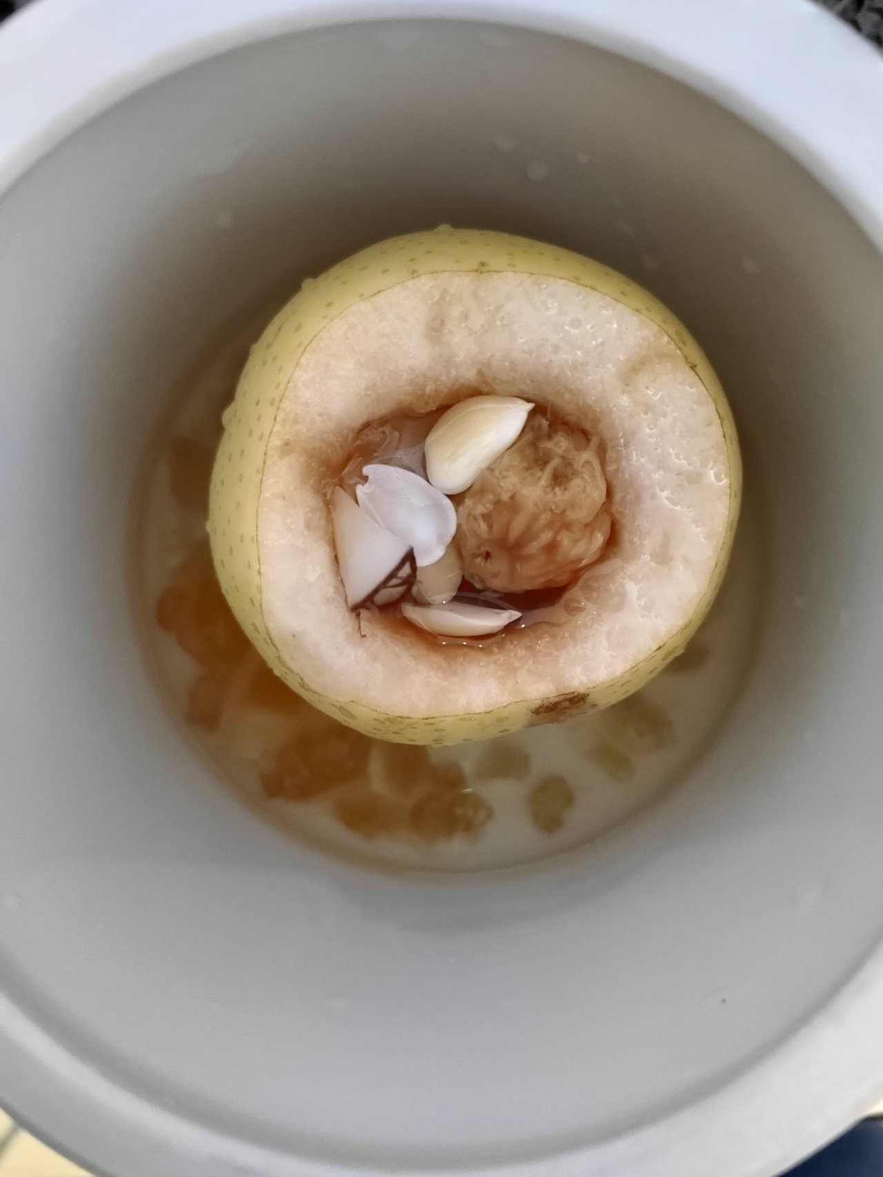秋冬糖水1-牛奶炖蛋&冰糖炖雪梨&炖木瓜