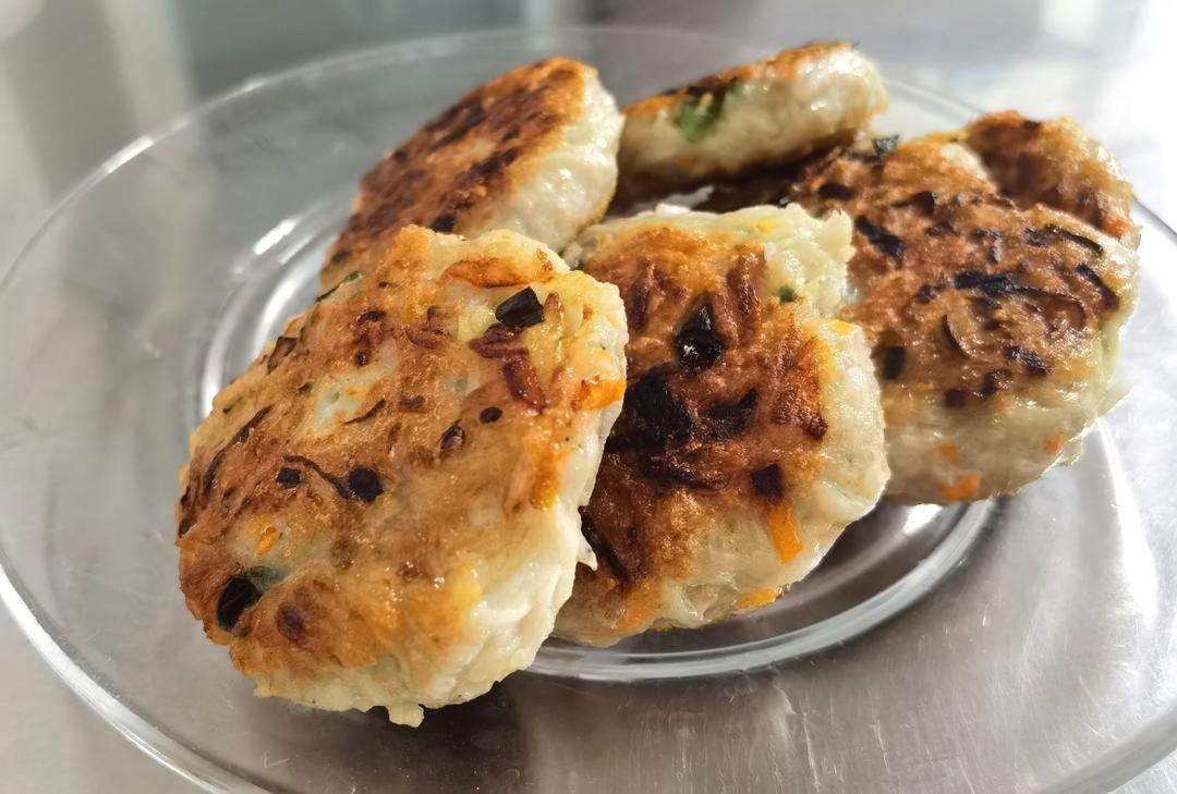 比藕盒简单还要好吃的香煎藕饼😋