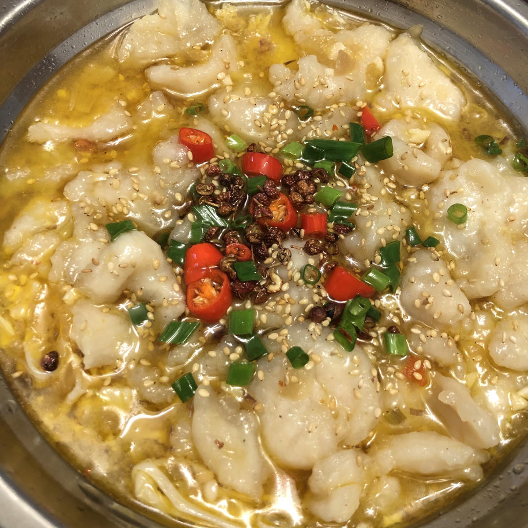 让你胃口大开的酸汤金针菇龙利鱼