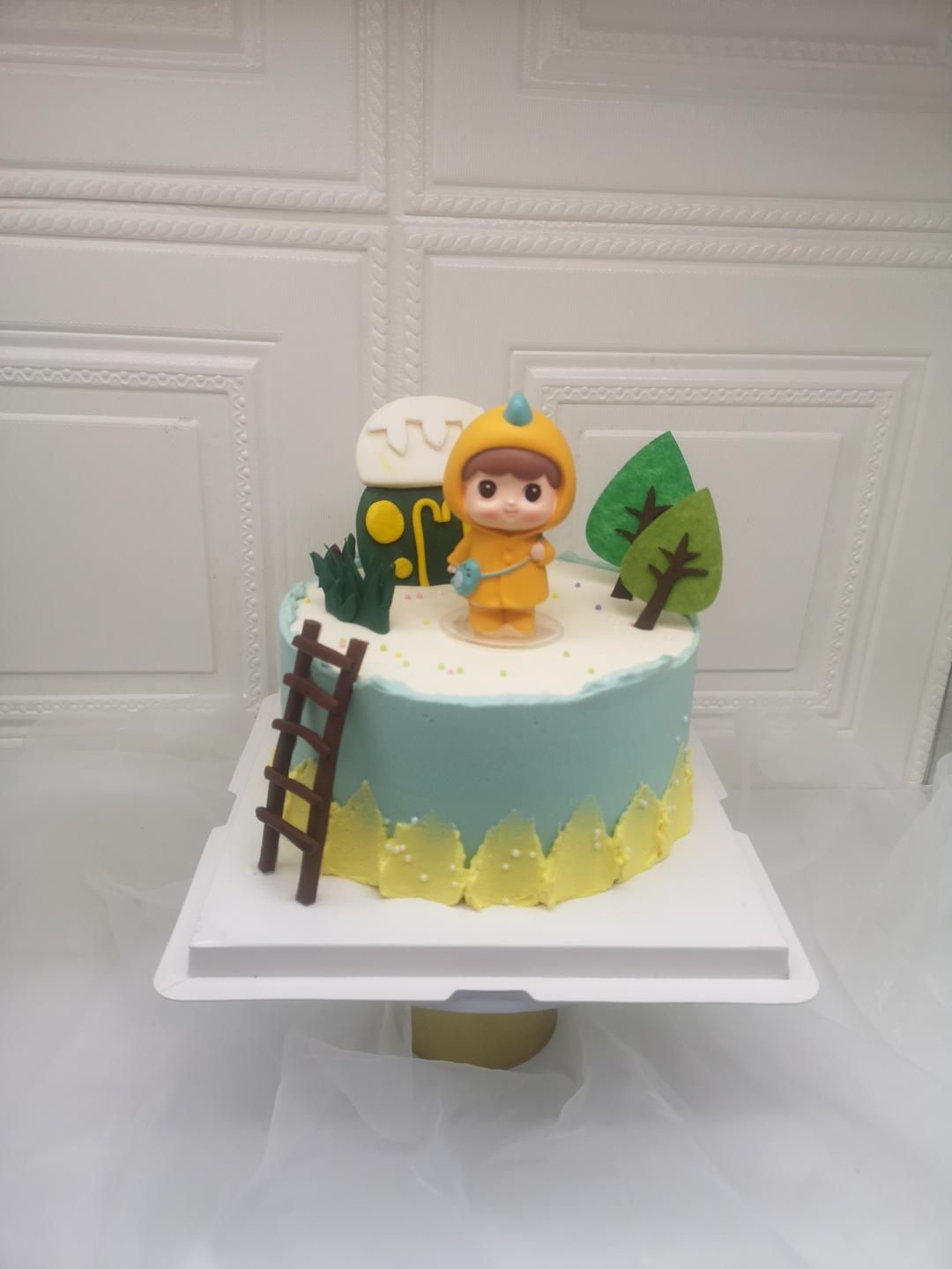 奶油蛋糕抹面记录