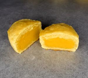 低糖低油半岛奶黄月饼（用料简单，不用奶油、芝士）的做法 步骤15