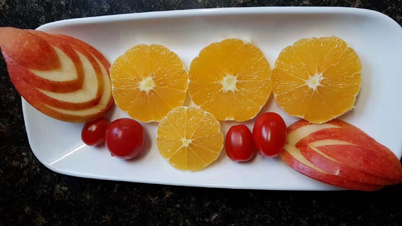 橙子🍊小太阳水果集合的做法 步骤3