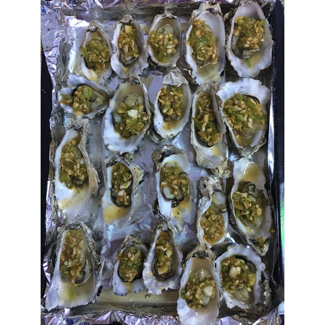 家常版烤海蛎子