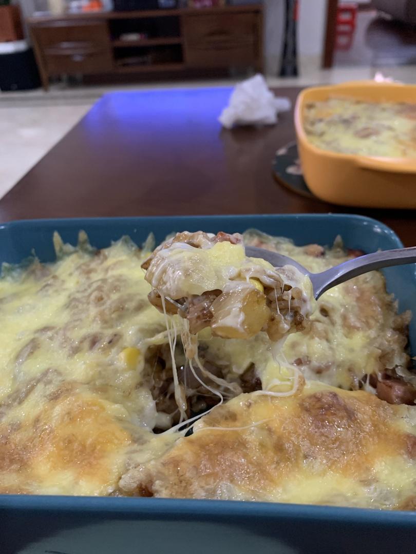 芝士焗饭（烤箱版）