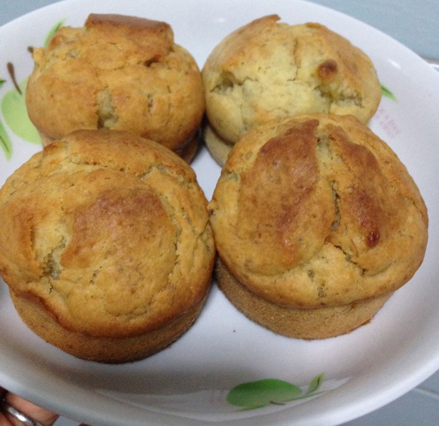 马芬 纸杯蛋糕cupcake香蕉松糕