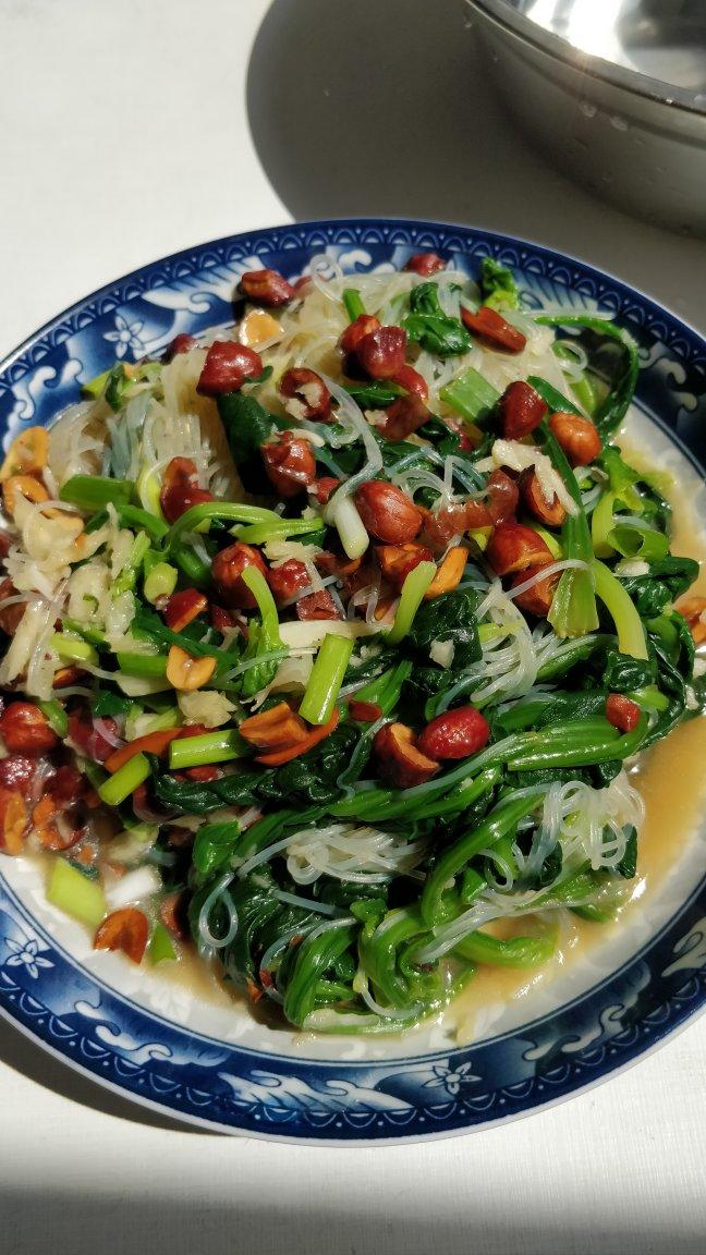 万能凉拌菜料汁（凉拌菠菜粉丝）