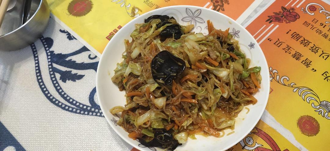 包菜粉丝（粉丝炒包菜）