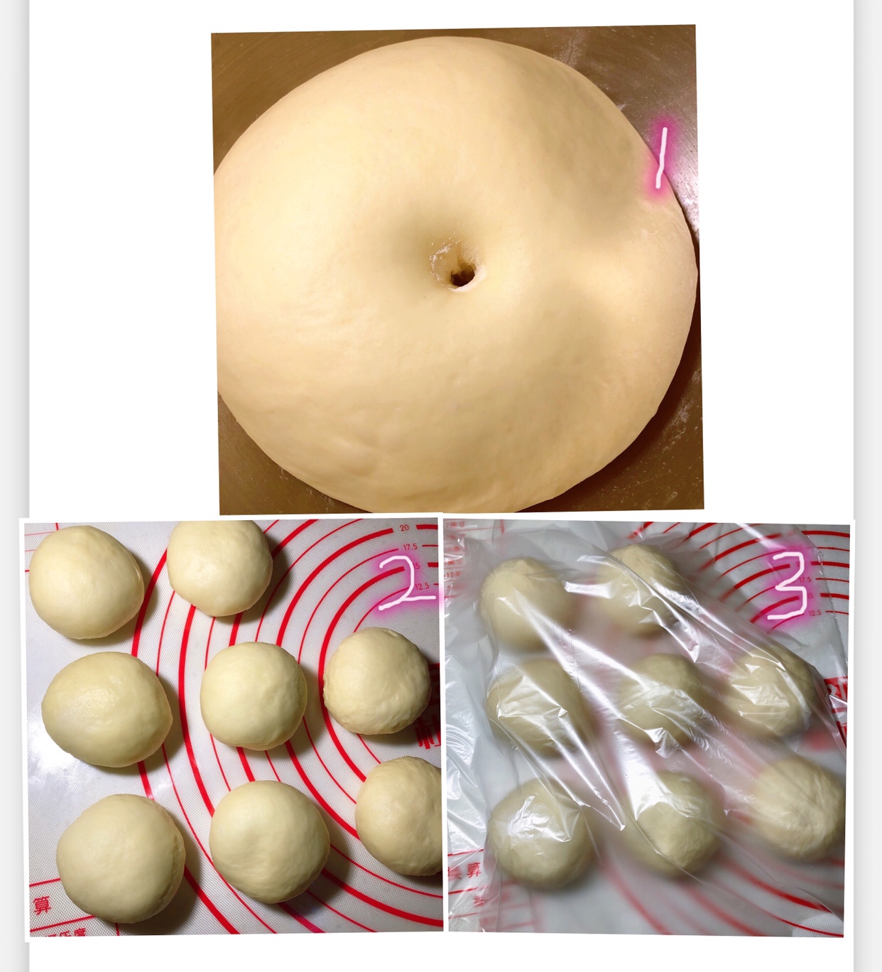 椰蓉面包手揉版的做法 步骤4