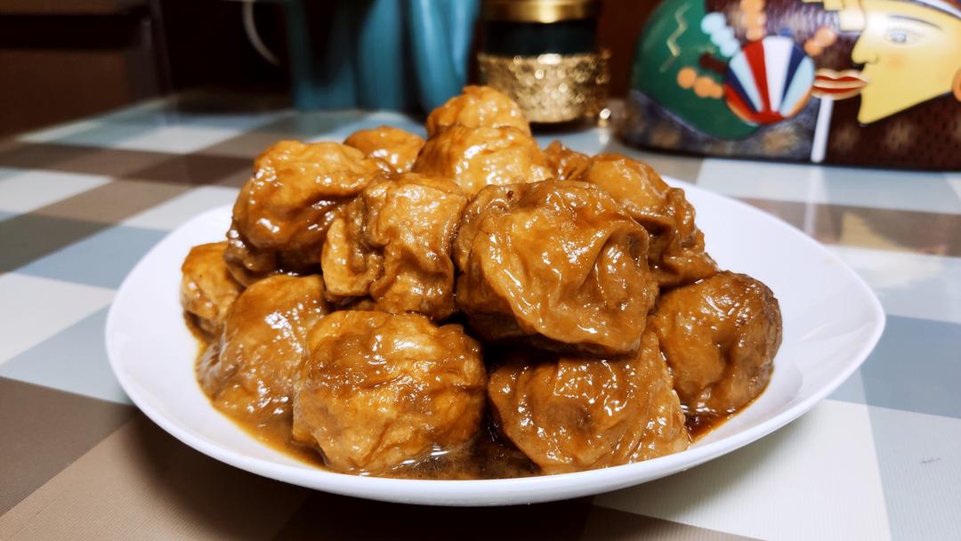 油面筋塞肉 地道美味佳肴的做法