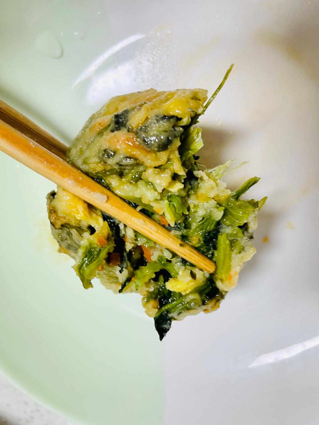 有营养的菠菜团子