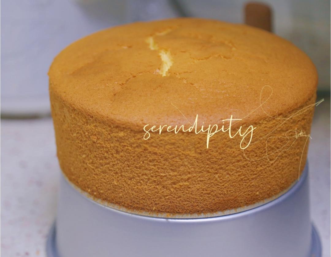 超柔软6寸戚风蛋糕(附8寸配方)零失败 超详细‼️含操作视频