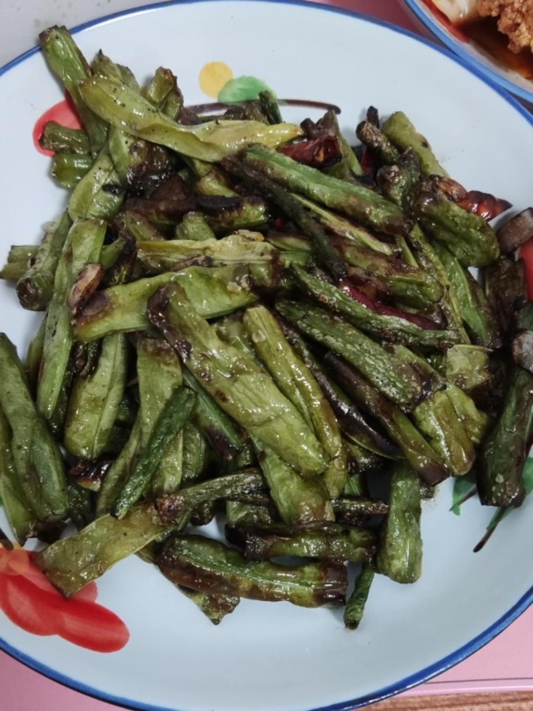 家庭版干煸豆角