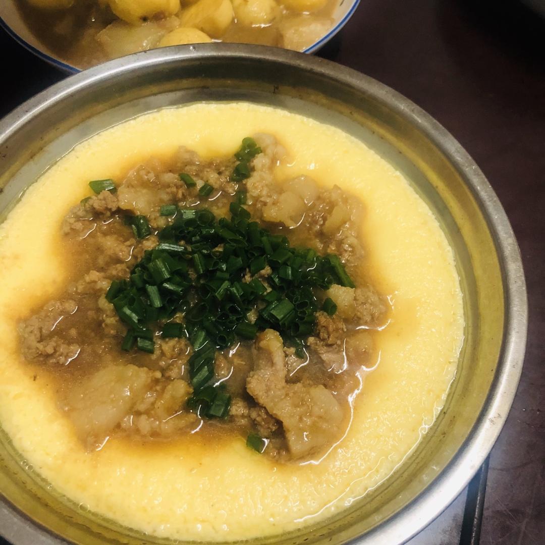 肉末蛋羹
