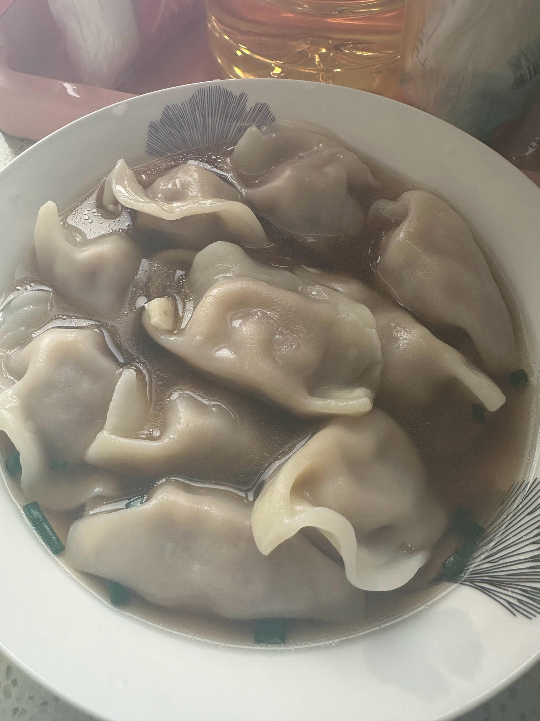 简单速冻饺子汤