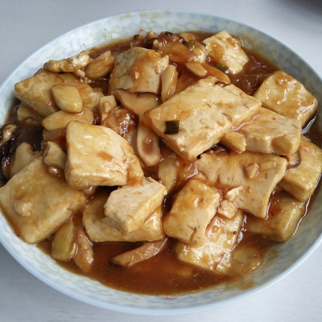 外焦里嫩好吃无比的——焦溜豆腐