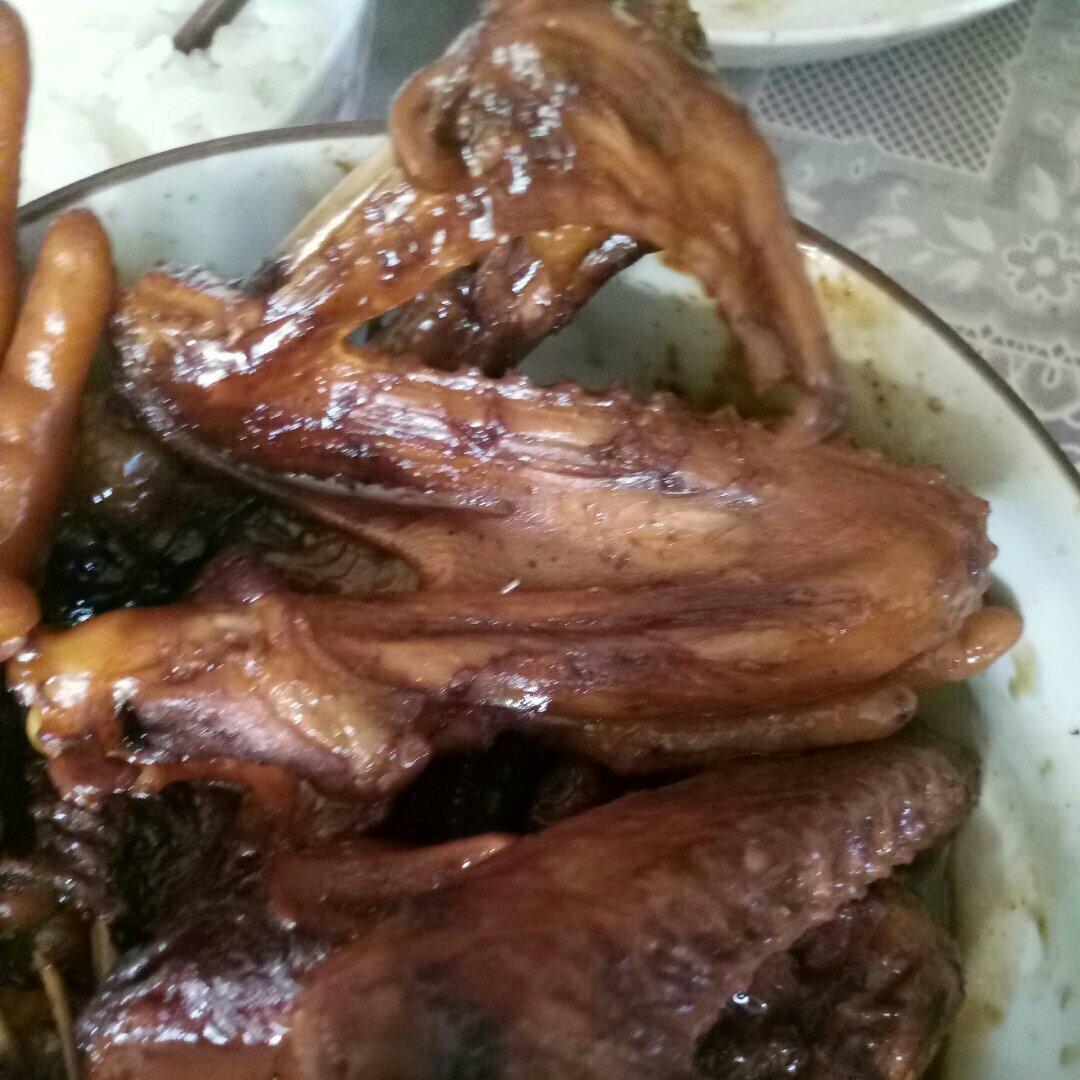 焖鹅翅