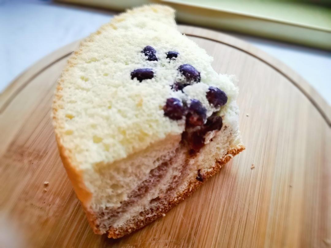 双色拉花戚风蛋糕