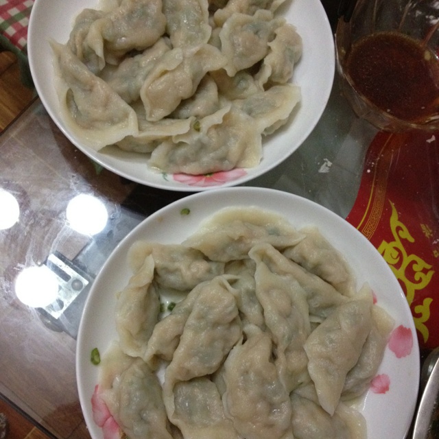 豆角肉馅水饺