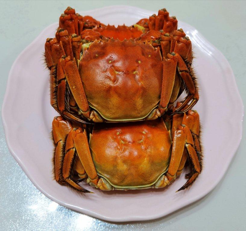 清蒸大闸蟹