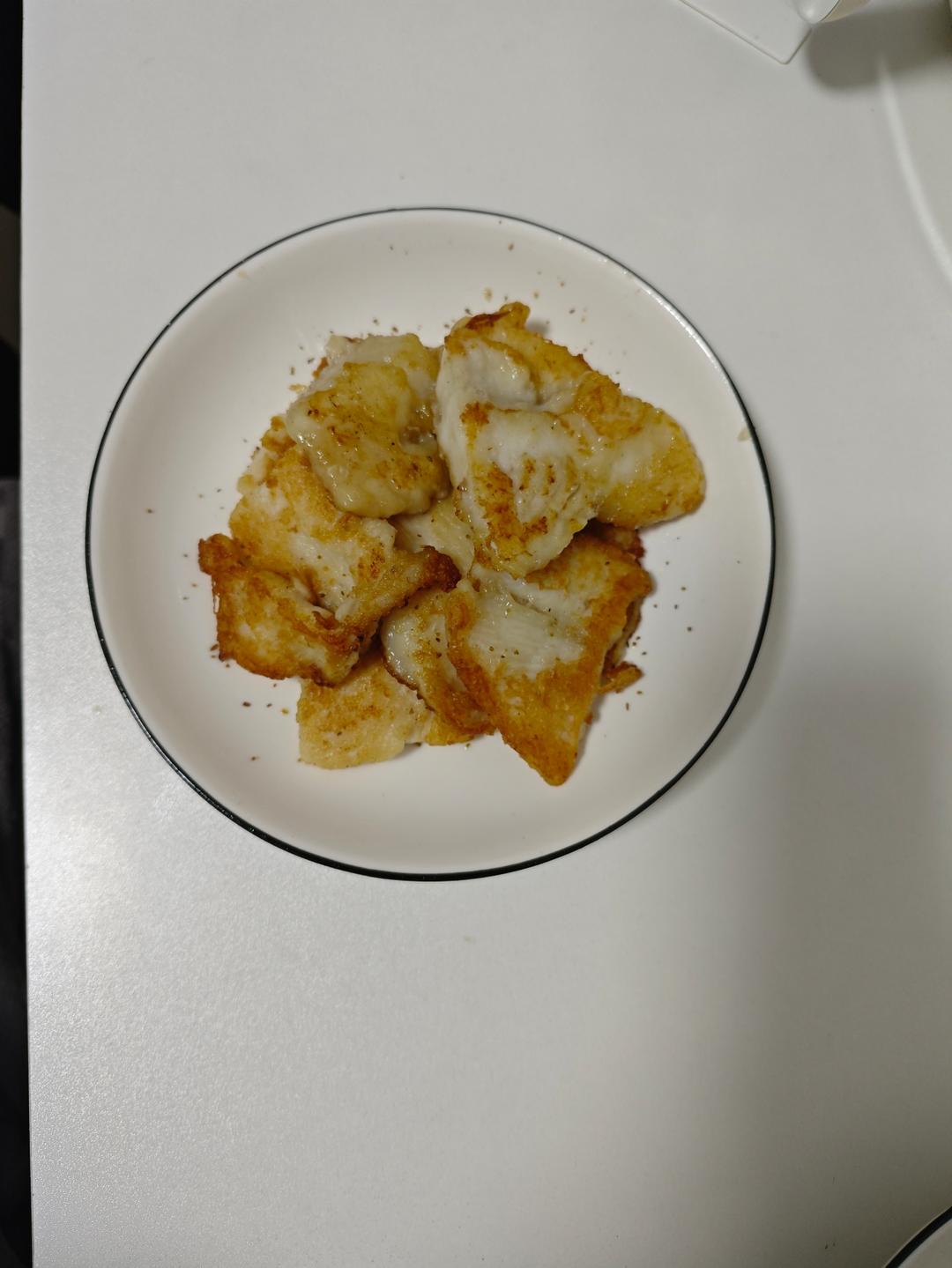 香煎巴沙鱼（龙利鱼）