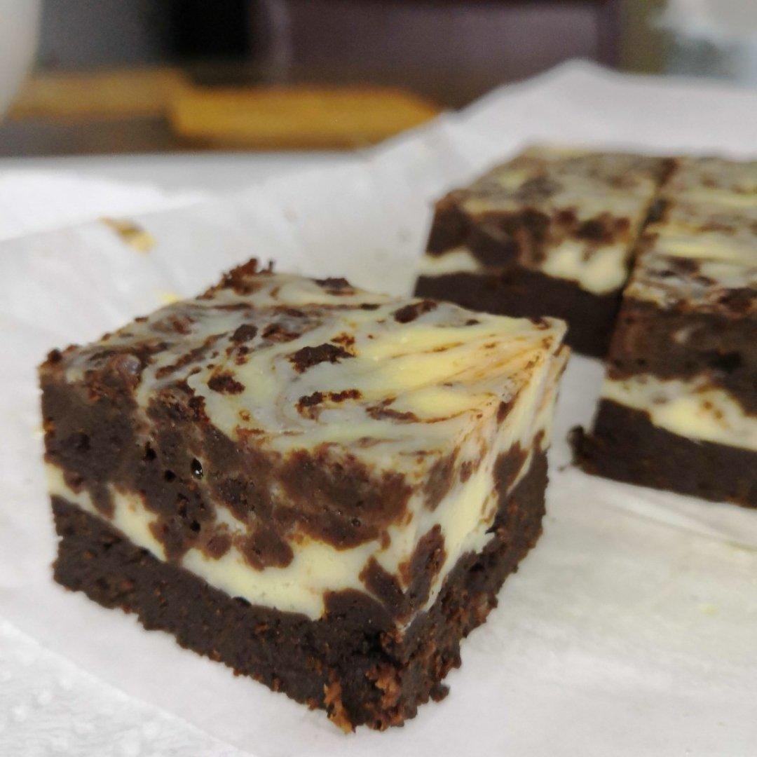 芝士布朗尼蛋糕 Cream Cheese Brownie