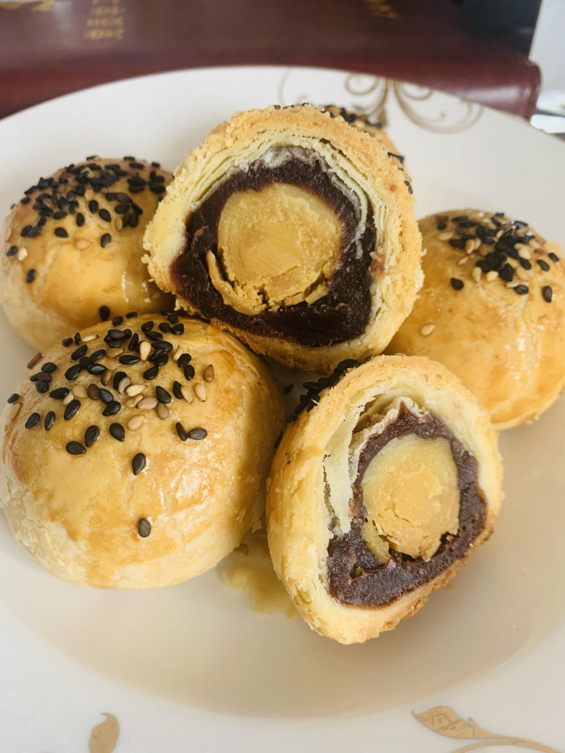 用了七年的方子-蛋黄酥