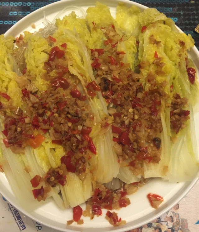 蒜蓉粉丝娃娃菜