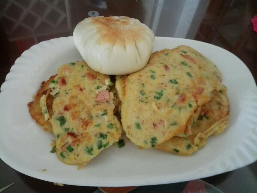 人见人爱好吃香喷喷的豆渣饼🤭🤭🤭