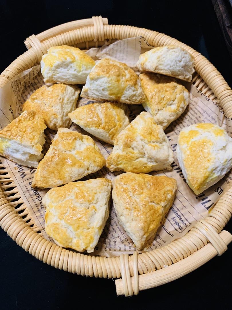 双重椰香司康（椰子油+椰浆）极速快手