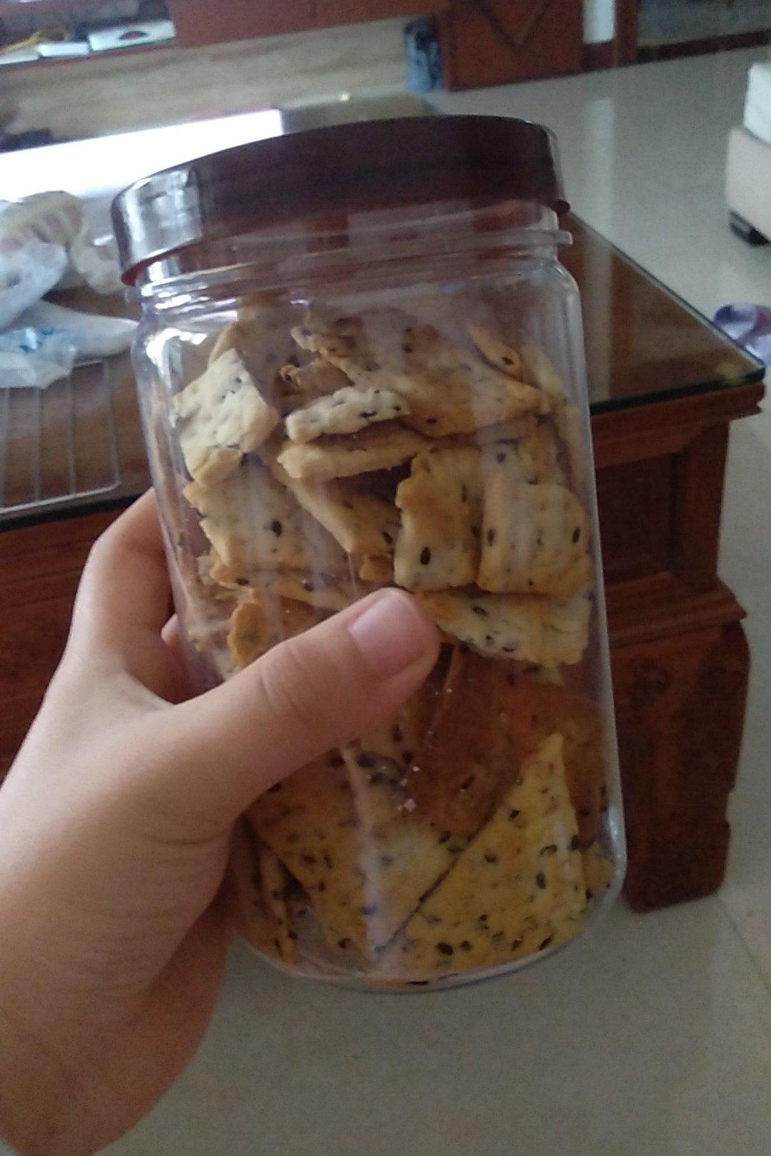 芝麻全麦苏打饼干（勾氏私房菜）