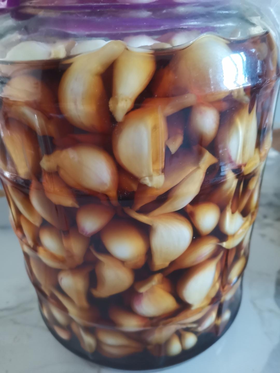 家庭版腌糖蒜