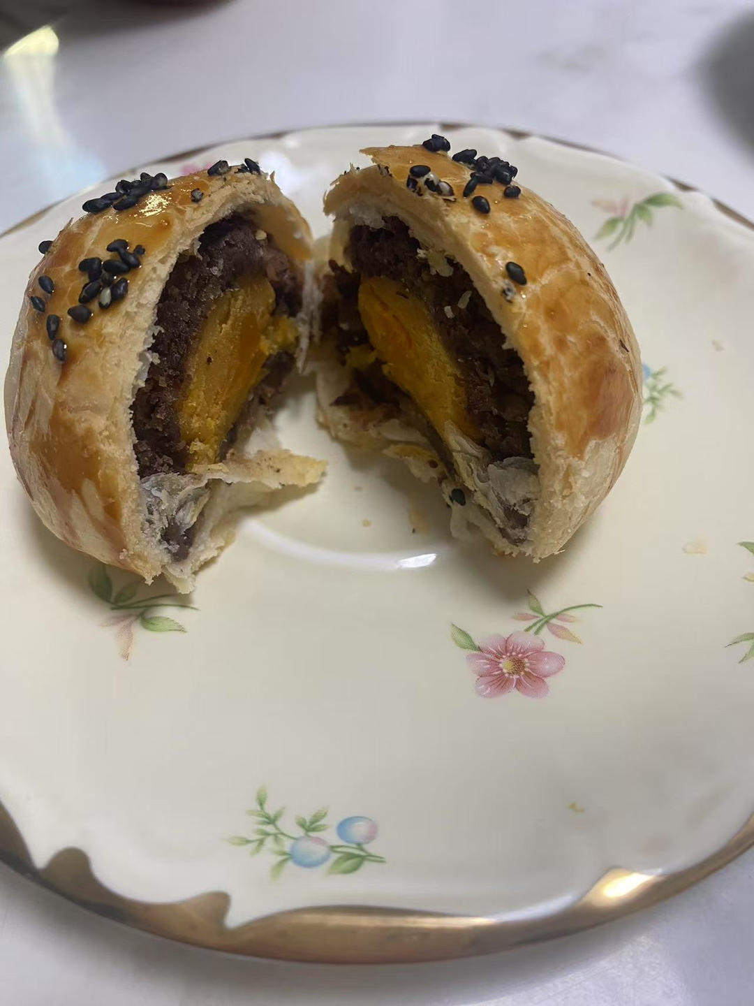 超简单 免揉 酥掉渣的蛋黄酥(超详细附全程视频)不破酥『万能酥皮』