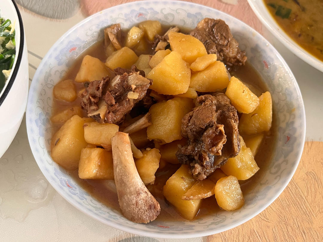 🔥巨好吃的红烧排骨炖土豆❗️懒人版轻松做拿手菜